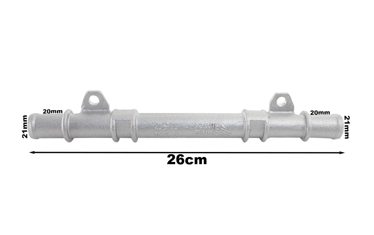 Tubo D'Água Alumínio Onix Prisma Motor Spe 1.0 1.4 52056625 - Paraiso das Mangueiras