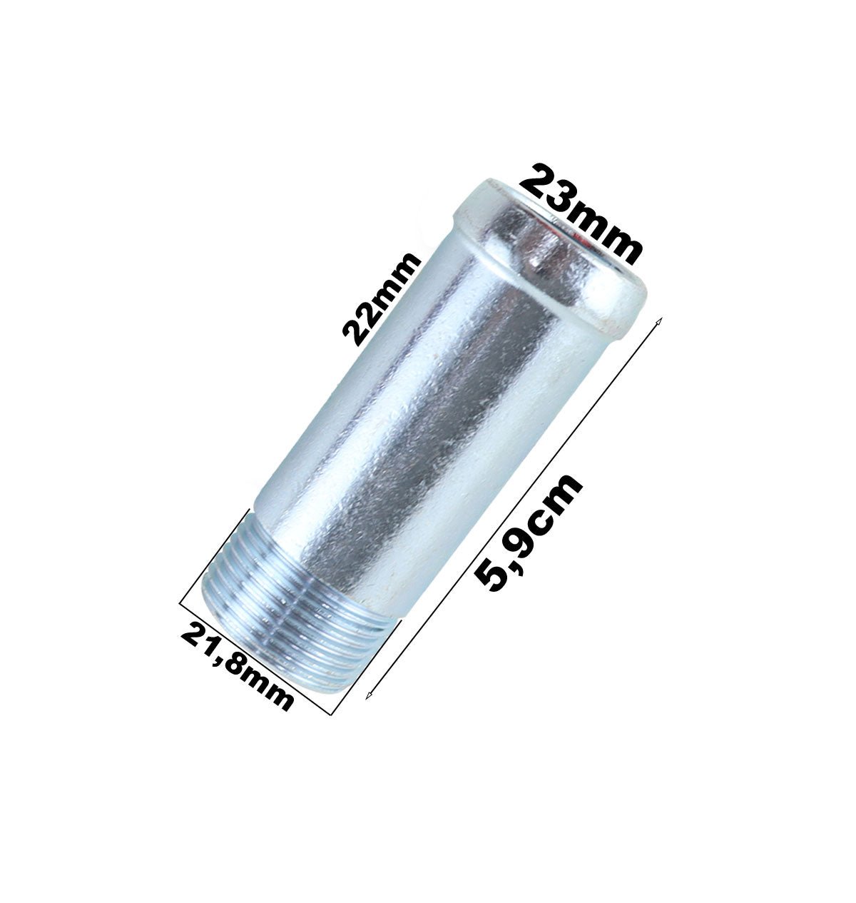 Tubo D'agua Intermediario Vw 690s/790s/7110s/11-12-14140 Imagem secundária do produto