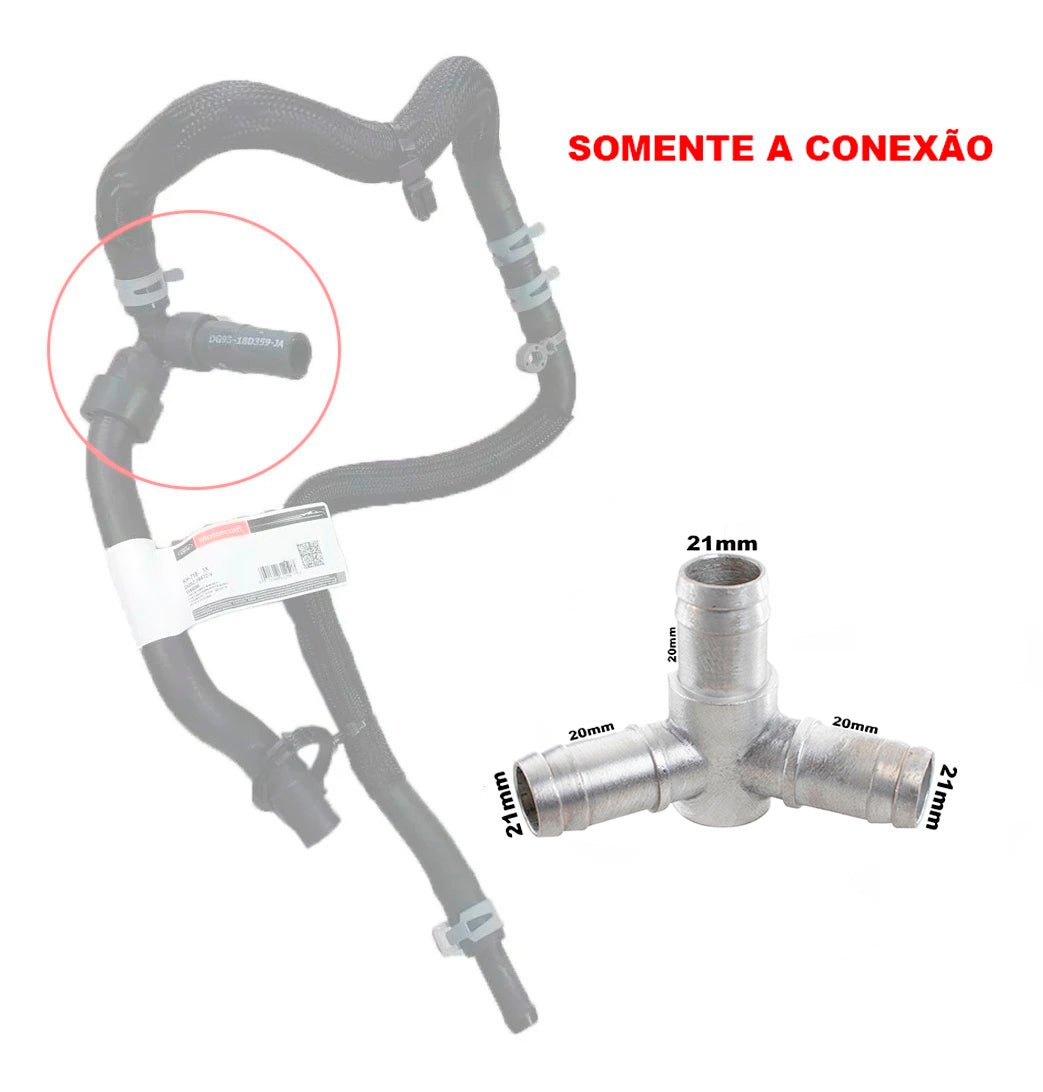 Tubo Mangueira Ar Quente Fusion 2013/2018 2.0 Gasolina