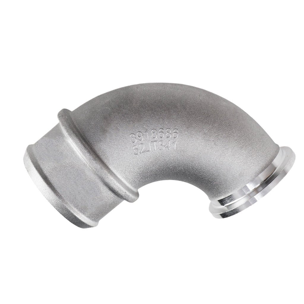 Tubo Transferencia Entrada Ar Ford F350 F4000 Caminhao 1996/2012 Aluminio