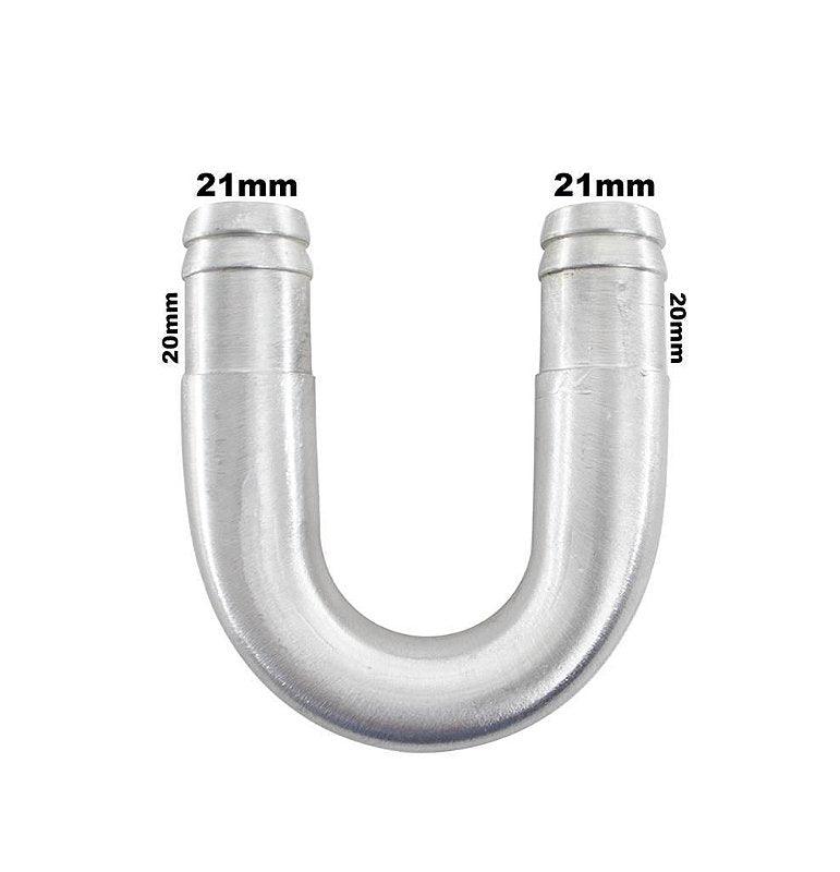 Tubo U Adaptador Isolar Ar Quente 19mm Unirversal - Paraiso das Mangueiras Imagem principal do produto