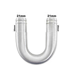 Tubo U Adaptador Isolar Ar Quente 19mm Unirversal - Paraiso das Mangueiras