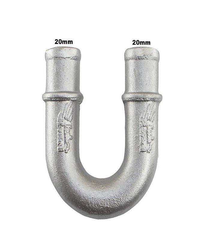 Tubo U Adaptador Isolar Ar Quente 20mm Universal - Paraiso das Mangueiras Imagem principal do produto