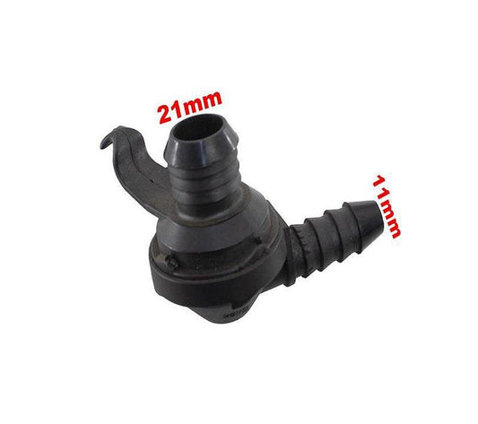 Válvula De Hidrovácuo Universal 21mm Para 11mm - Paraiso das Mangueiras
