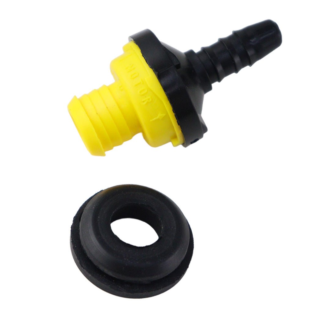 Válvula Hidrovácuo 90° Universal Conector Com Borracha