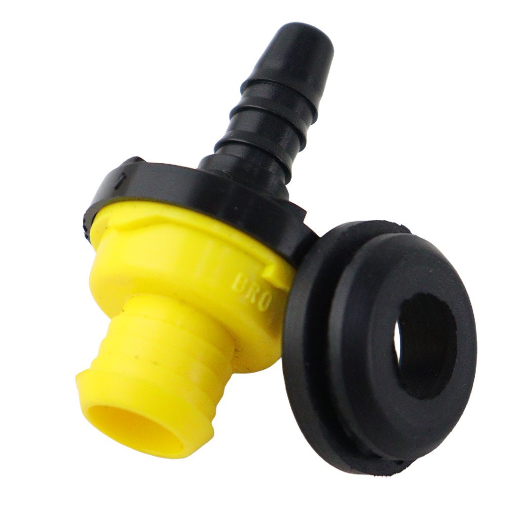Válvula Hidrovácuo 90° Universal Conector Com Borracha Imagem principal do produto