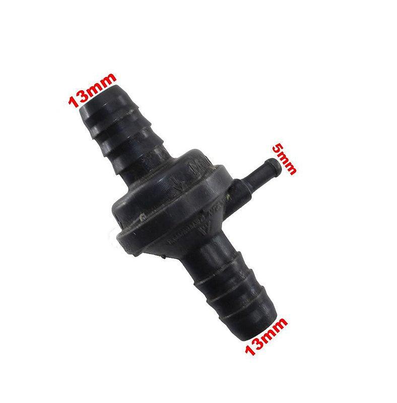 Válvula Hidrovácuo Saída Lateral Universal 13mm Para 5mm - Paraiso das Mangueiras Imagem principal do produto