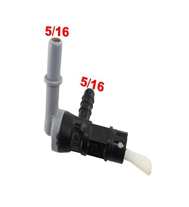 Válvula Quick Conector Universal 5/16 5Z201136A - Paraiso das Mangueiras Imagem principal do produto